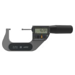 SYLVAC Digital Mikrometer S_Mike Pro IP67 0-25 mm med knivblad til notmåling (803.0302)